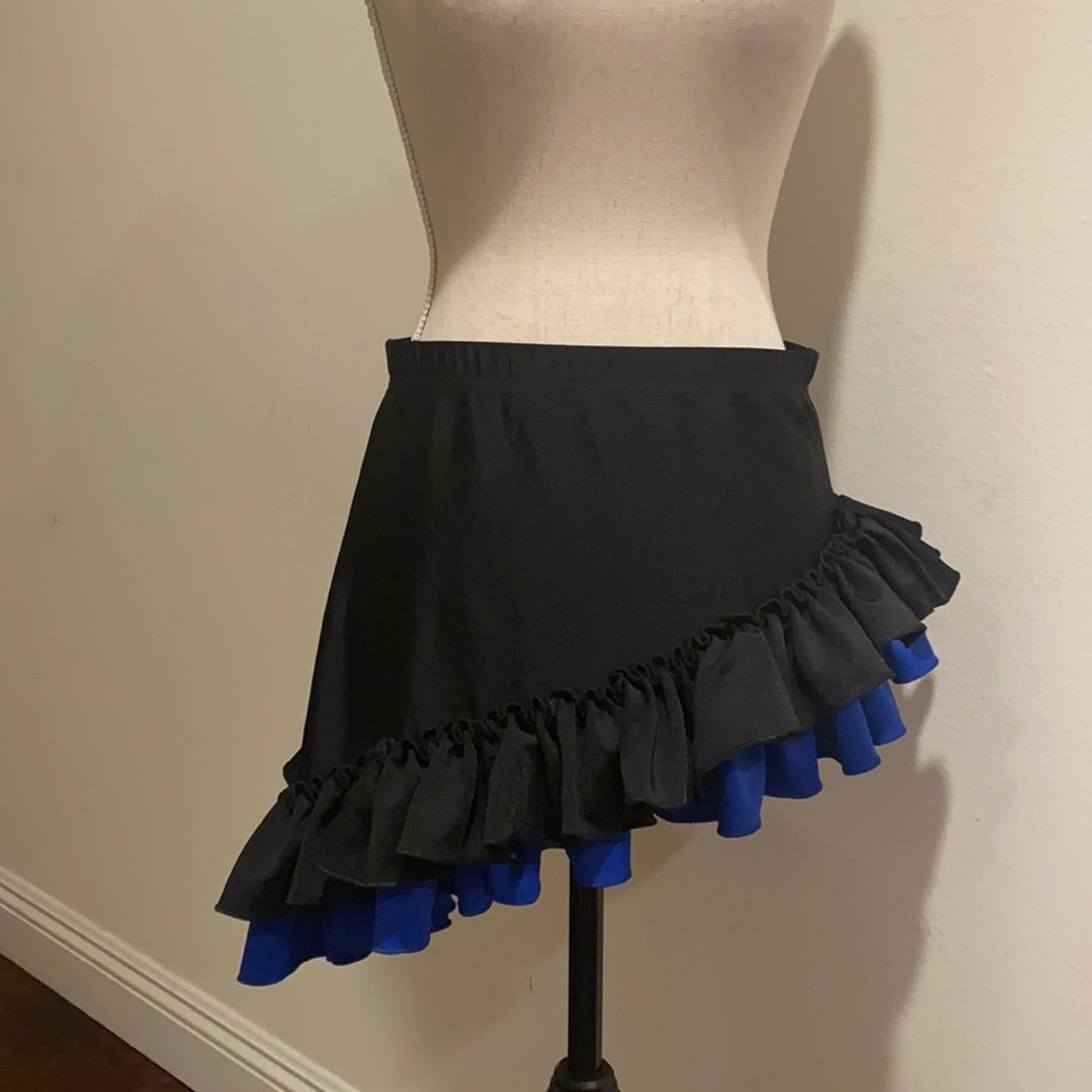 Dance skirt ballroom salsa new small
